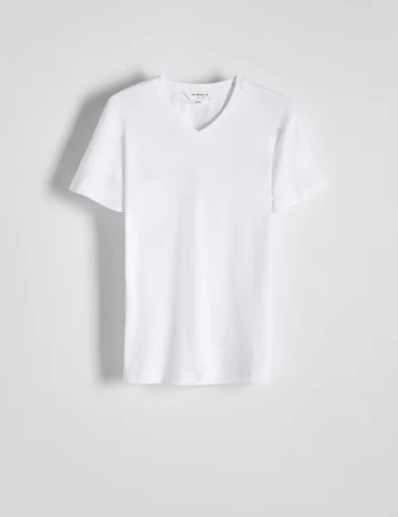 Tricou Reserved, alb
