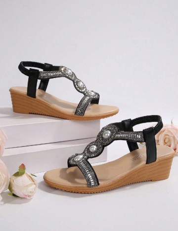 Sandale SHEIN, negru