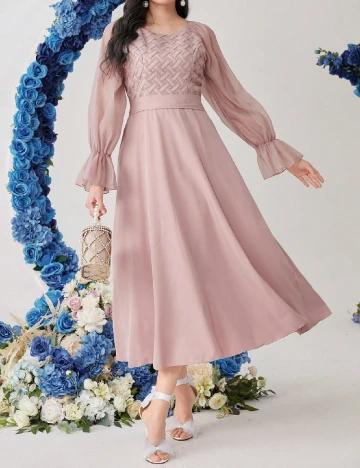 Rochie medie SHEIN, roz Roz