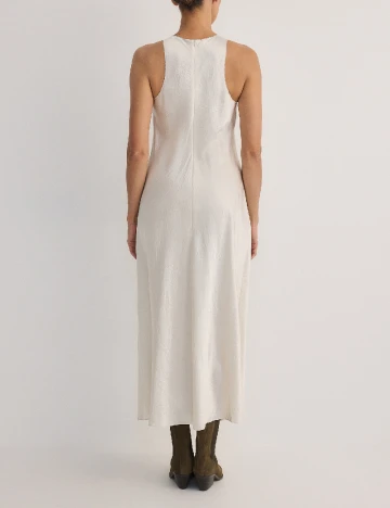 Rochie medie Reserved, ecru