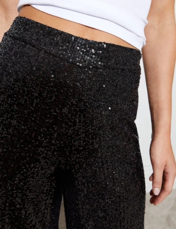 Pantaloni New look, negru