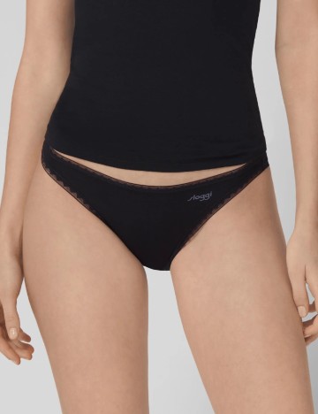 
						Set chiloti 2 perechi Sloggi by Triumph, negru