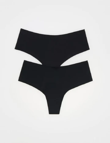 Set chiloti 2 perechi Reserved, negru Negru