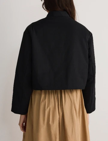 Geaca Reserved, negru Negru