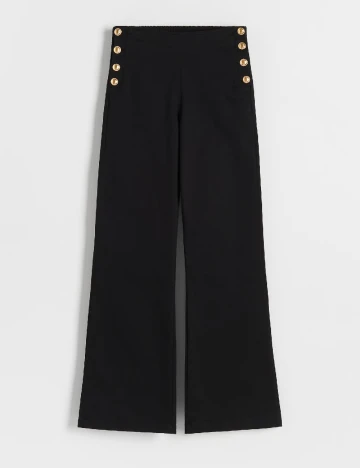 Pantaloni Reserved, negru
