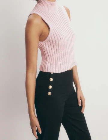 Pantaloni Reserved, negru