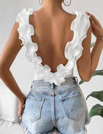 Body SHEIN, alb Alb