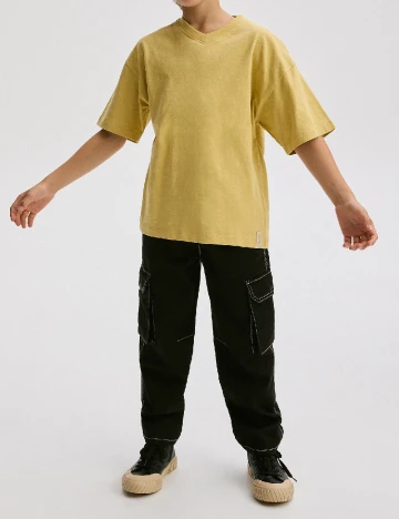 Tricou Reserved, galben