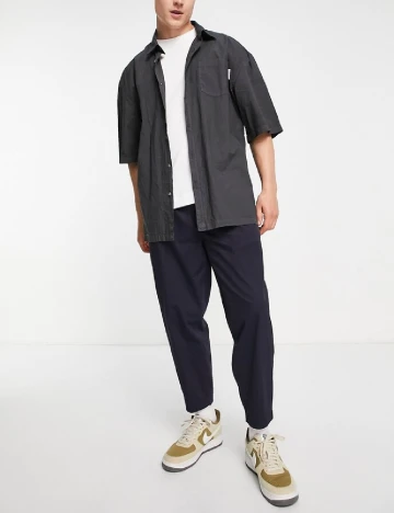 Pantaloni Fred Perry, albastru Albastru