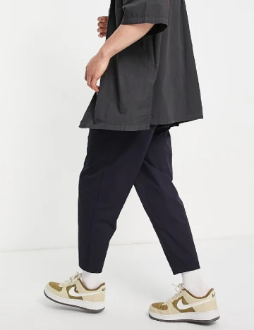 Pantaloni Fred Perry, albastru Albastru