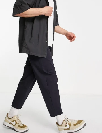 Pantaloni Fred Perry, albastru Albastru