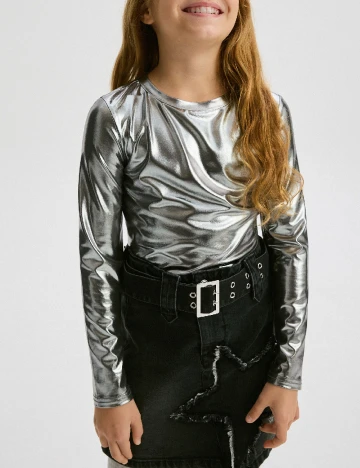Bluza Reserved, argintiu