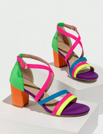 
						Sandale SHEIN, mix culori