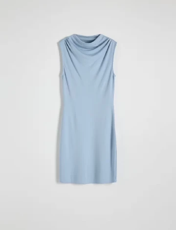 Rochie scurta Reserved, albastru