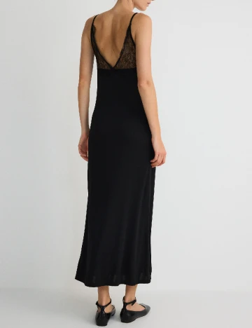 Rochie medie Reserved, negru Negru