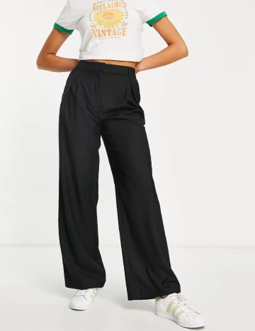 Pantaloni COLLUSION, negru Negru