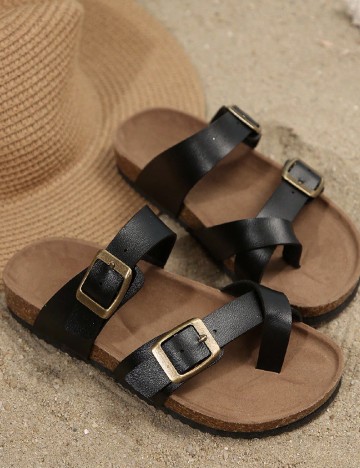 
						Slapi Shein Kids, negru