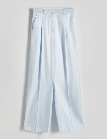 Pantaloni Reserved, bleu Albastru