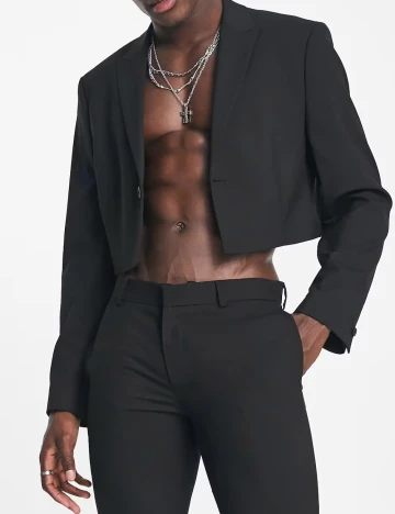 Sacou ASOS, negru