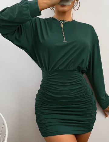 Rochie scurta SHEIN, verde