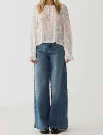 
						Bluza Reserved, alb