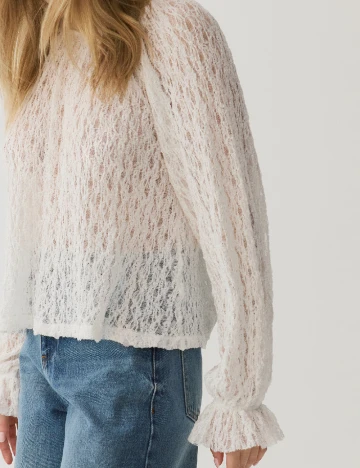 Bluza Reserved, alb