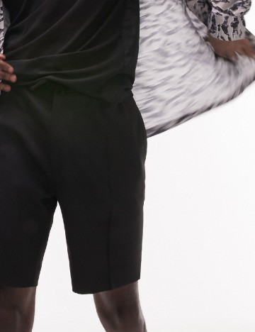 Pantaloni scurti Topman, negru