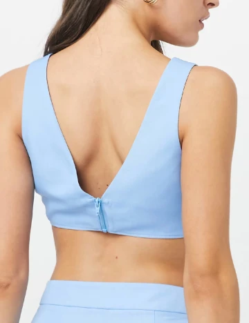 Top ASOS, albastru Albastru