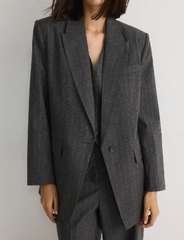 Sacou Oversize Reserved, gri Gri