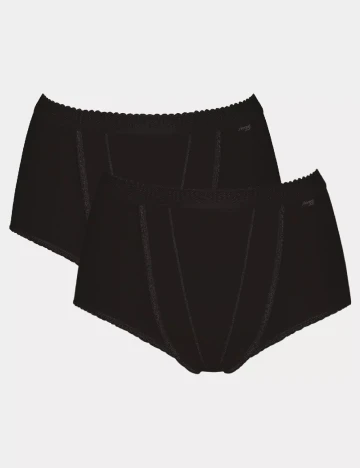 Set chiloti 2 perechi Sloggi by Triumph, negru Negru