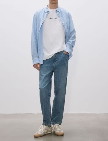 
						Tricou Reserved, alb