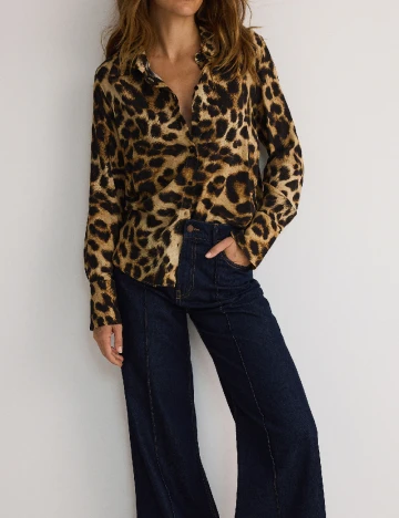 Camasa Reserved, animal print
