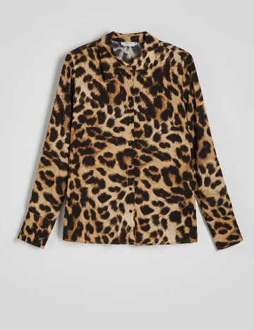 Camasa Reserved, animal print