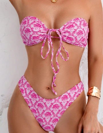 Costum de baie SHEIN, roz