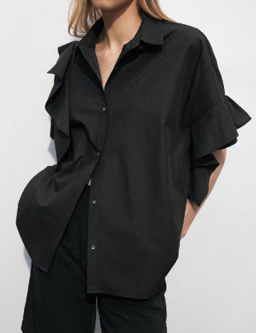 
						Camasa SHEIN, negru