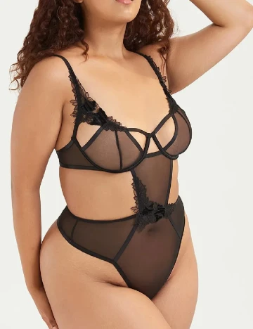 Body Bluebella, negru Negru