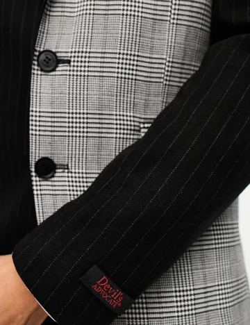 Sacou Devil s Advocate, negru/gri Negru