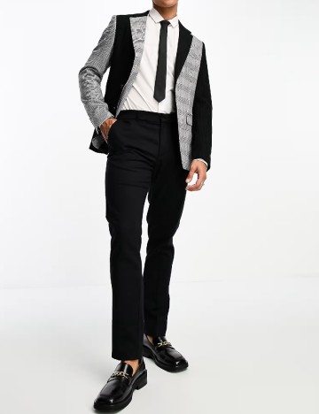 
						Sacou Devil s Advocate, negru/gri