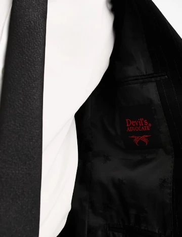 Sacou Devil s Advocate, negru/gri Negru