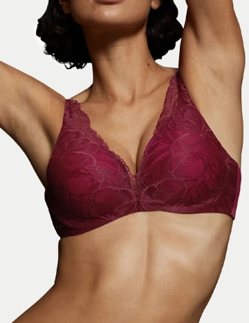 Sutien Triumph, grena Rosu