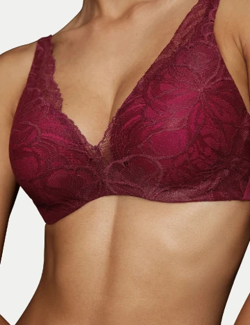 Sutien Triumph, grena Rosu