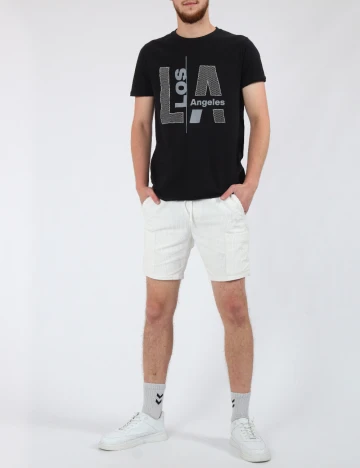 Pantaloni scurti ASOS, alb Alb