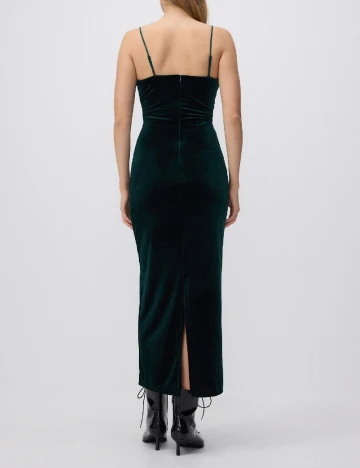 Rochie medie Reserved, verde inchis Verde