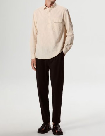 
						Camasa Reserved, crem