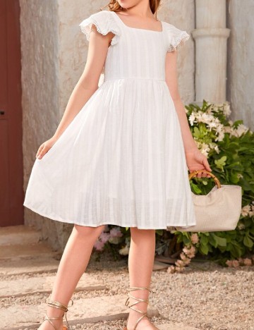 
						Rochie Shein Kids, alb