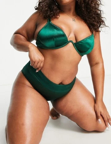 Sutien de baie South Beach Curve, verde Verde