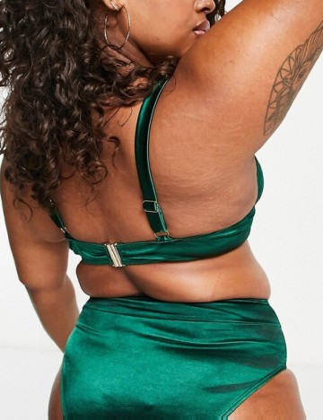 Sutien de baie South Beach Curve, verde