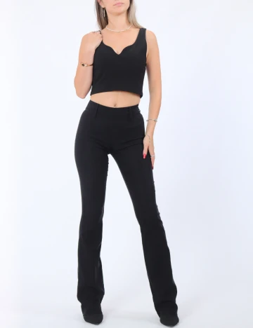 Pantaloni COLLUSION, negru