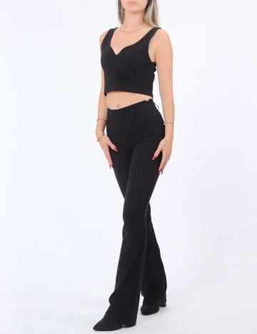 Pantaloni COLLUSION, negru
