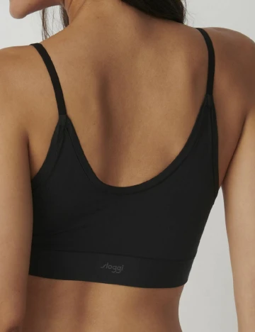 Bustiera Sloggi by Triumph, negru Negru